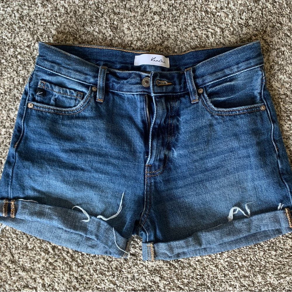 KanCan 5/26 denim shorts